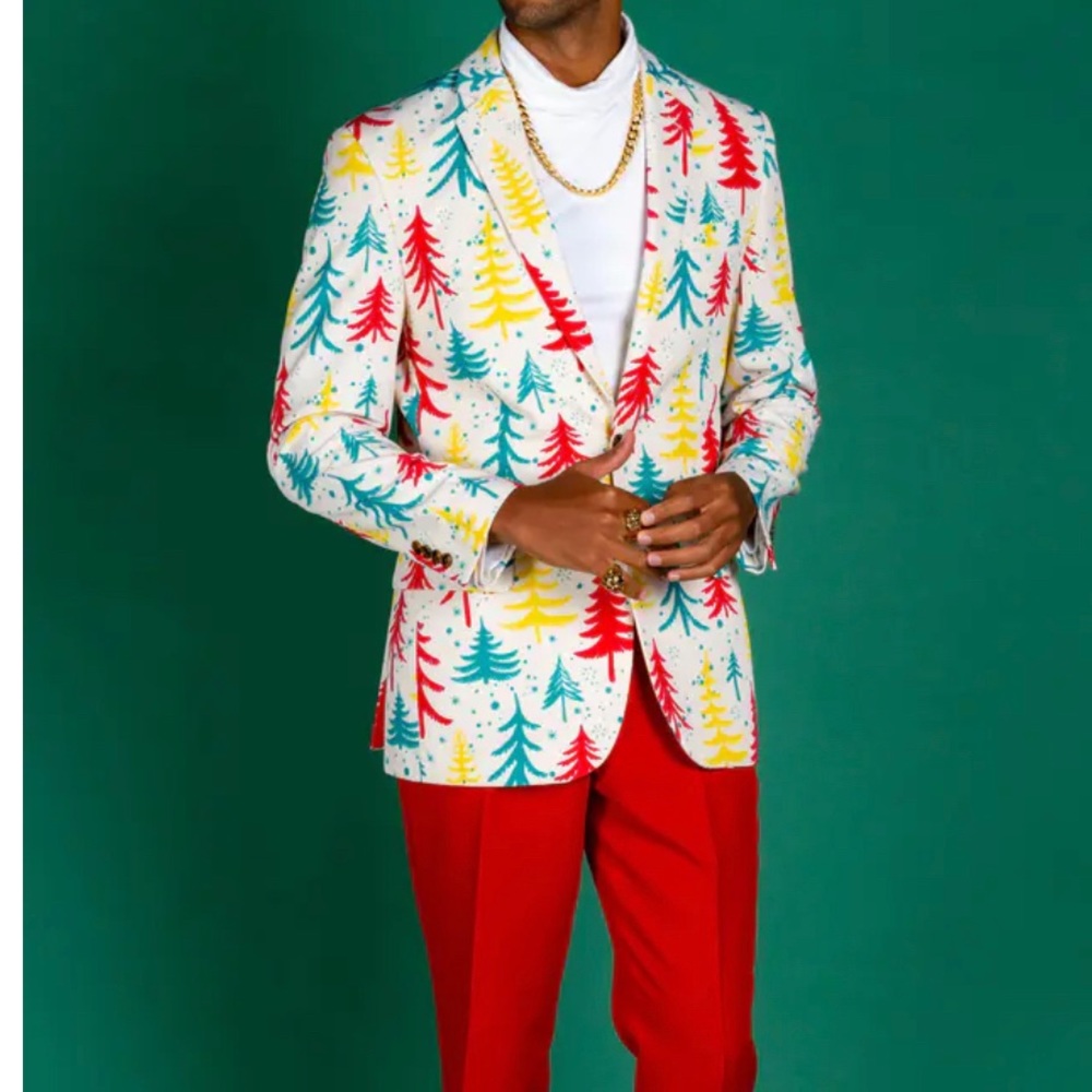 Shinesty Pine Tree Playboy Suit Pants